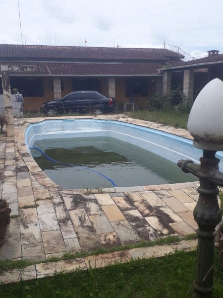 Piscina Admilson antes